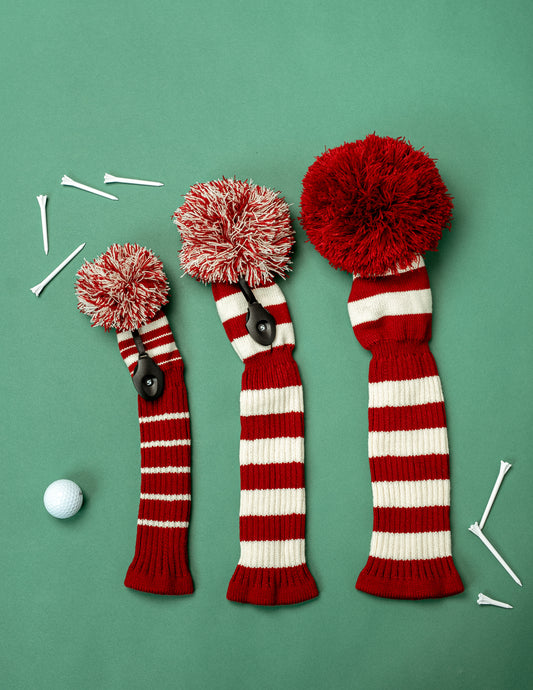 Crimson & Cream Full Set (Driver, Wood, Hybrid) - Just4Golf