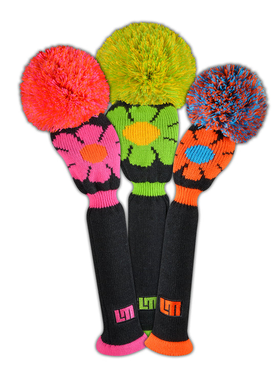 Magic Bus Flower Headcover Set - Just4Golf