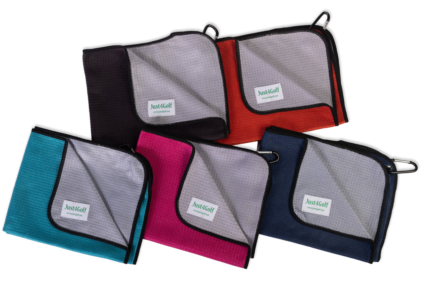 Waffle Golf Towels With Clip