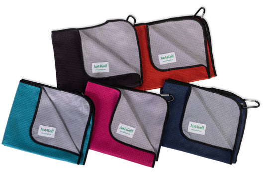 Waffle Golf Towels With Clip
