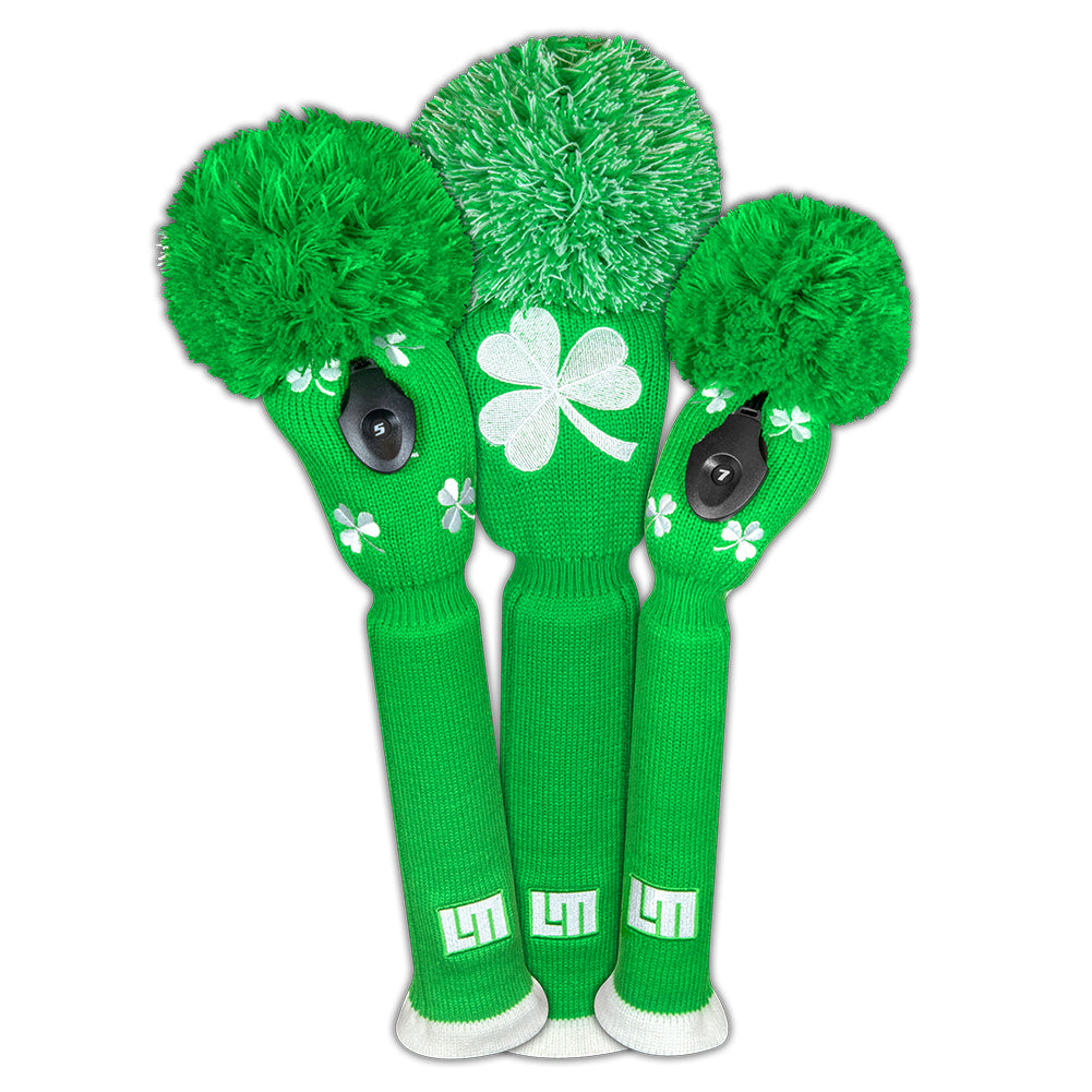 Lucky Shamrocks Headcover Set - Just4Golf