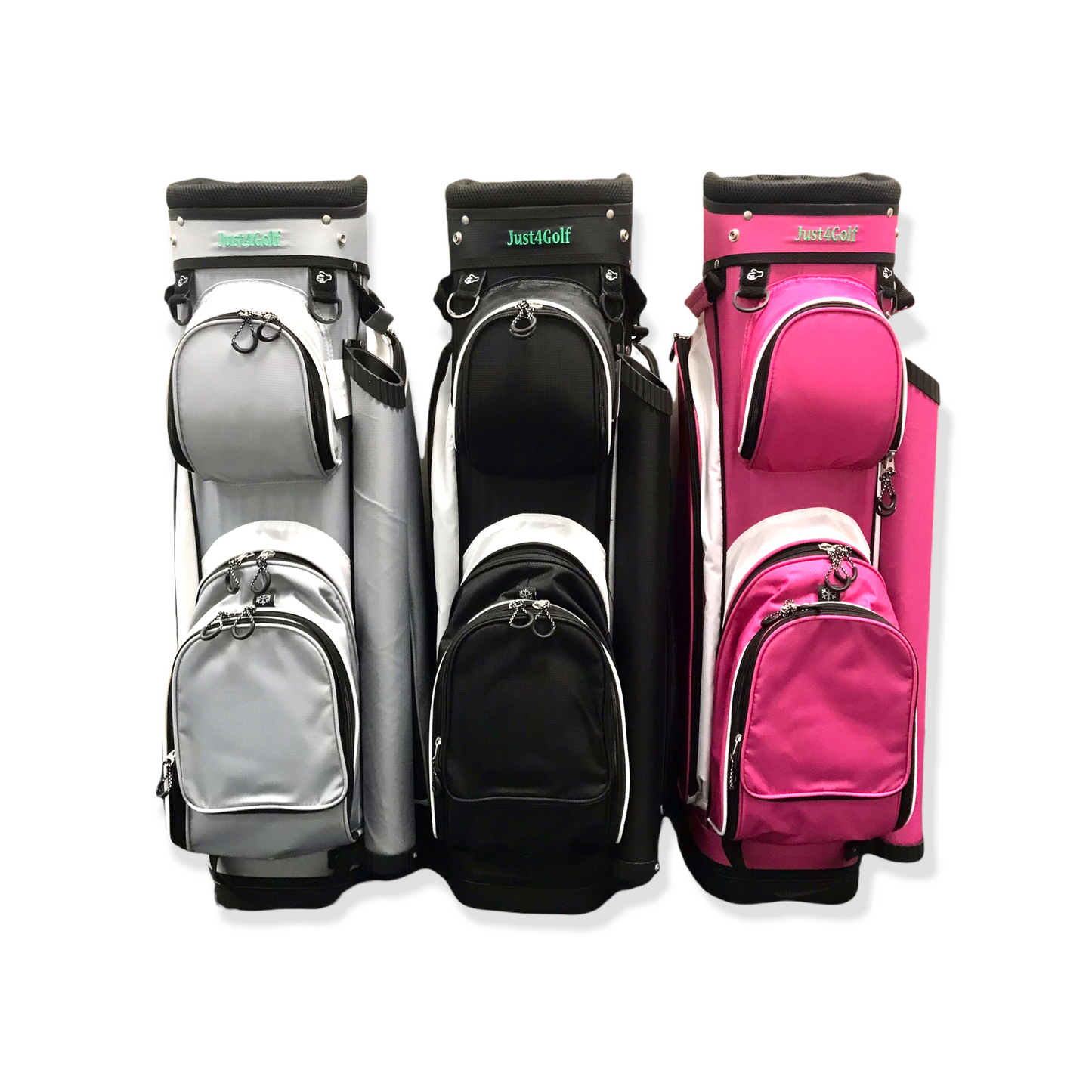 Just4Golf Grey Golf Bag (Cart Size)