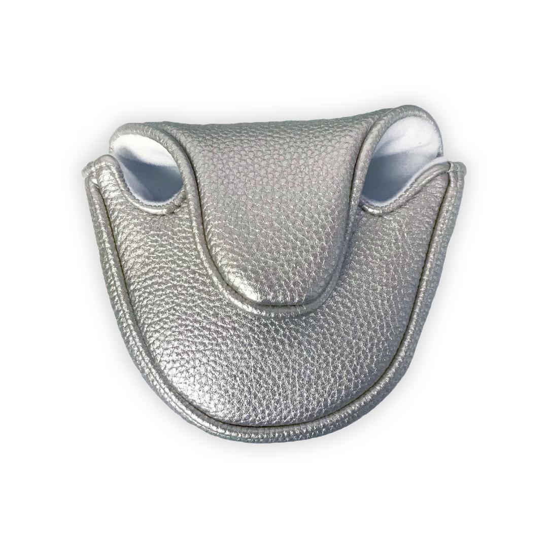 Mallet Putter Cover Metallic Silver