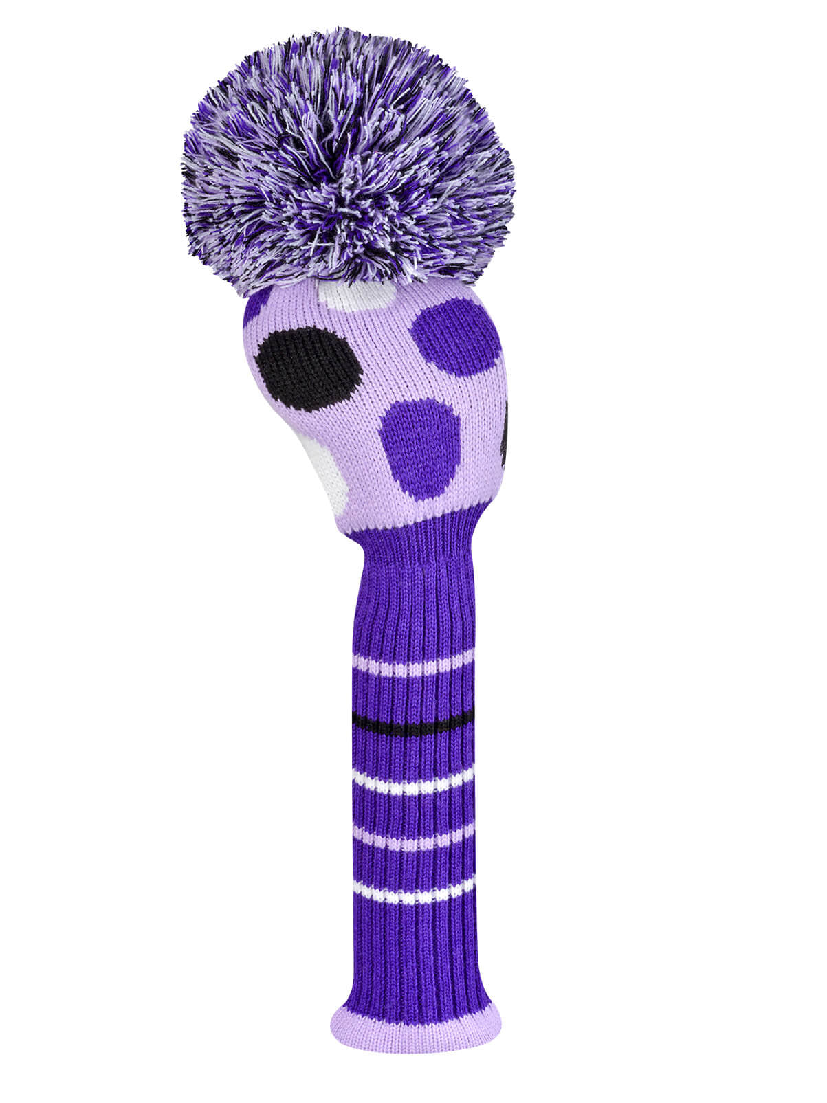Purple Multi Dot Driver Headcover