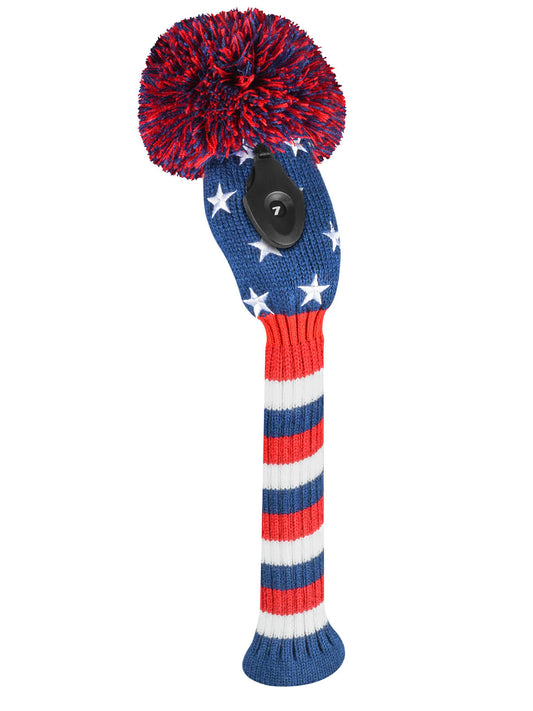 Stars & Stripes Hybrid Headcover - Red, White, Blue