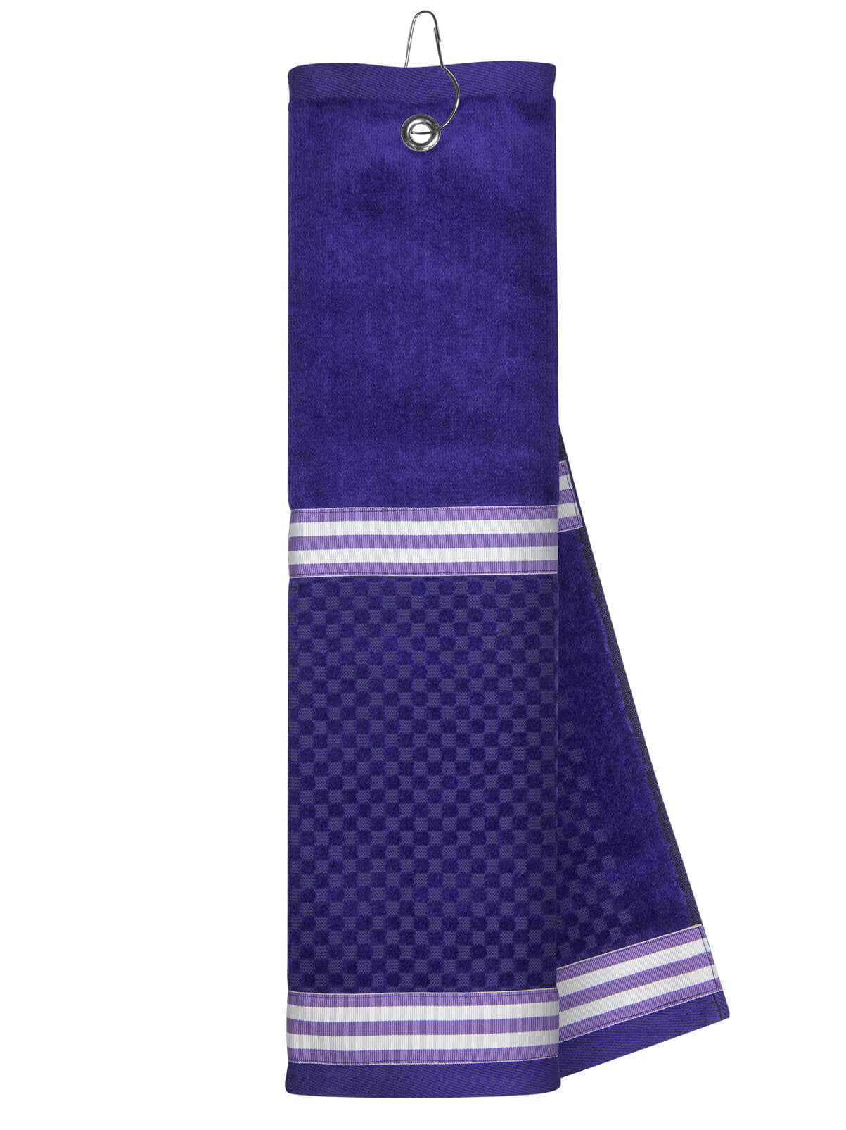 Purple Towel with Ribbon