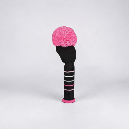 Pink & Black Driver Headcover - Just4Golf