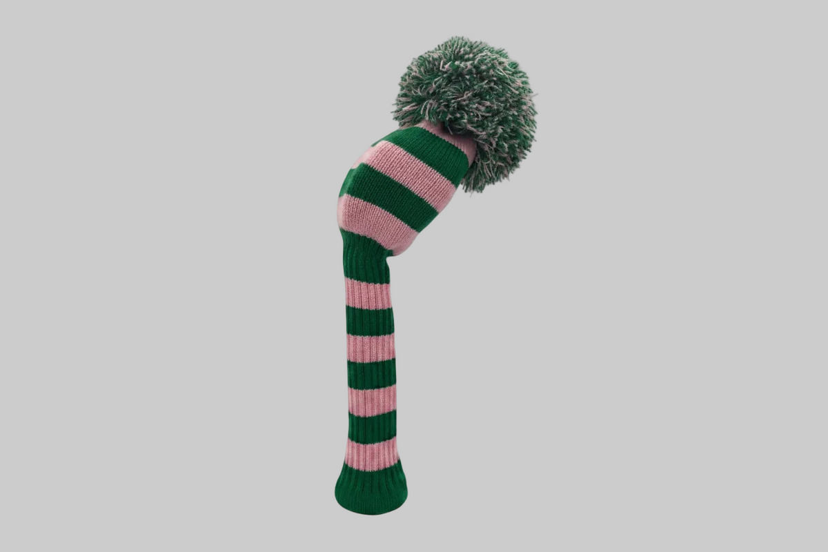 Pink & Green Fairway Wood Headcover - Just4Golf