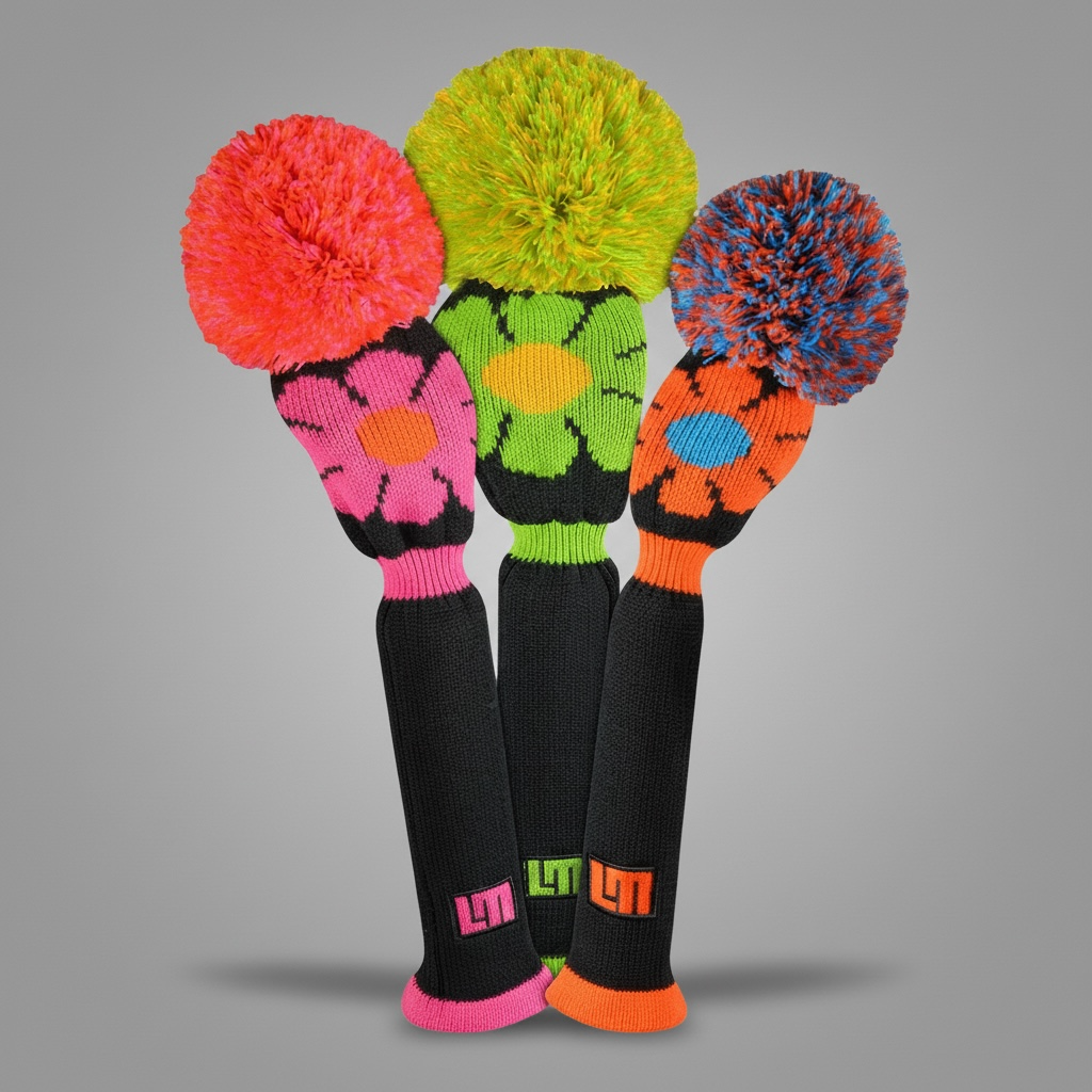 Magic Bus Flower Headcover Set - Just4Golf