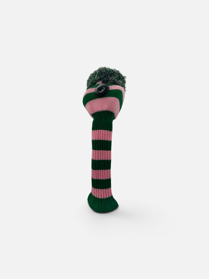 Pink & Green Fairway Wood Headcover - Just4Golf