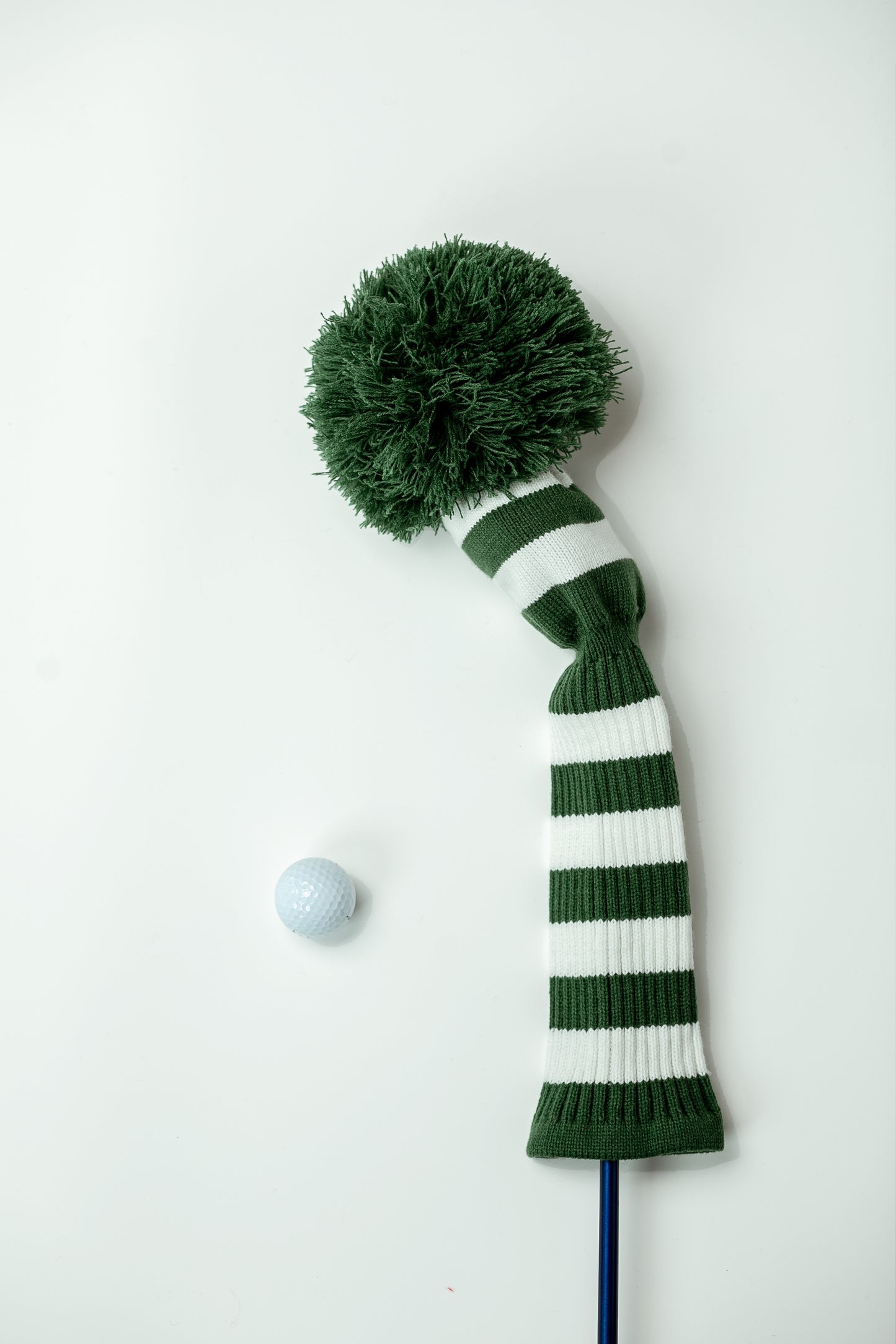 Green & White Driver Headcover - Just4Golf