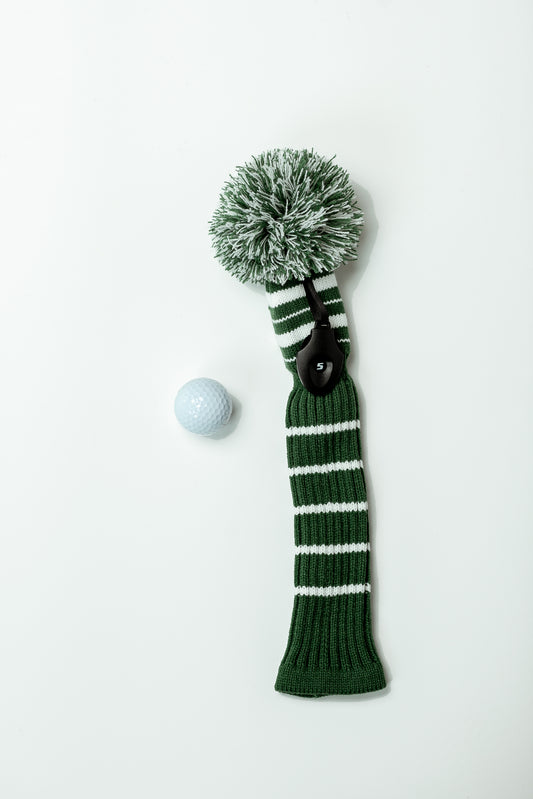 Green & White Hybrid Headcover - Just4Golf