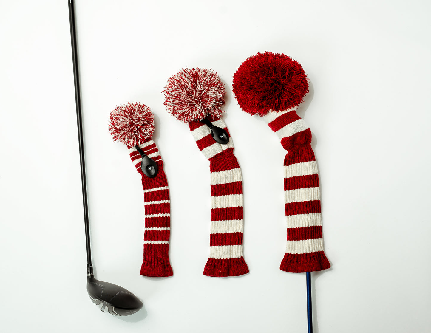 Crimson & Cream Full Set (Driver, Wood, Hybrid) - Just4Golf