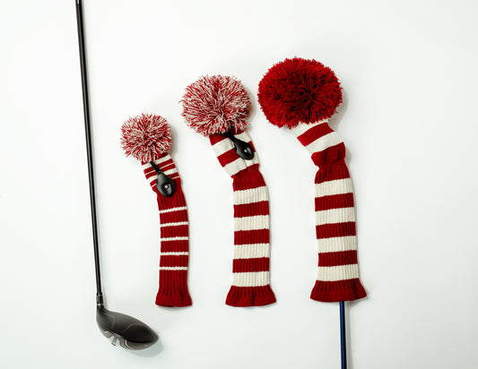 Crimson & Cream Full Set (Driver, Wood, Hybrid) - Just4Golf