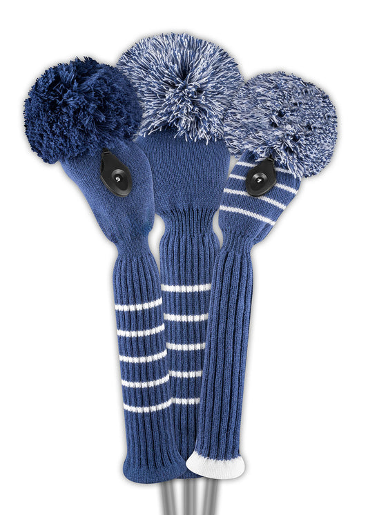Navy Solid Headcover Set - New!