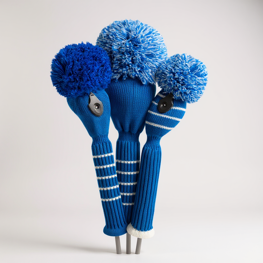 Royal Blue Headcover Set - Just4Golf