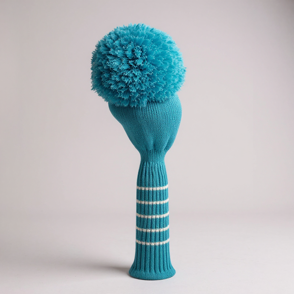 Turquoise Solid Driver Headcover - Just4Golf