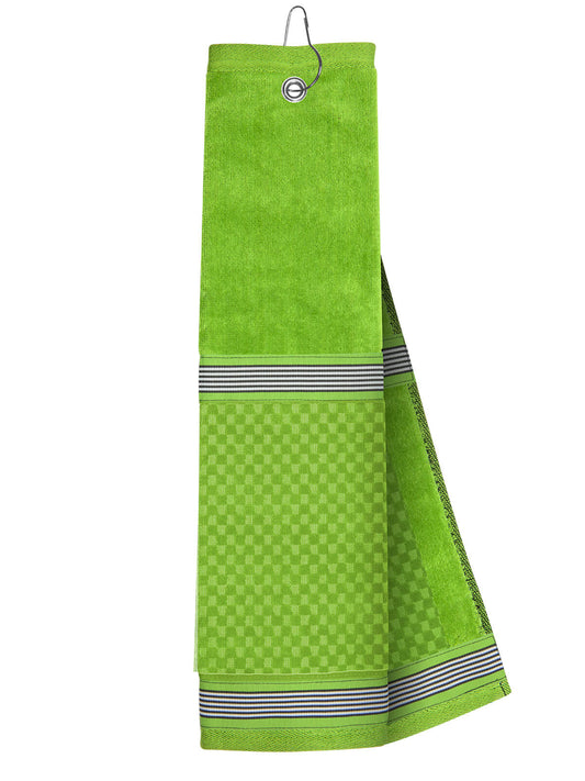 Lime Towel with Ribbon