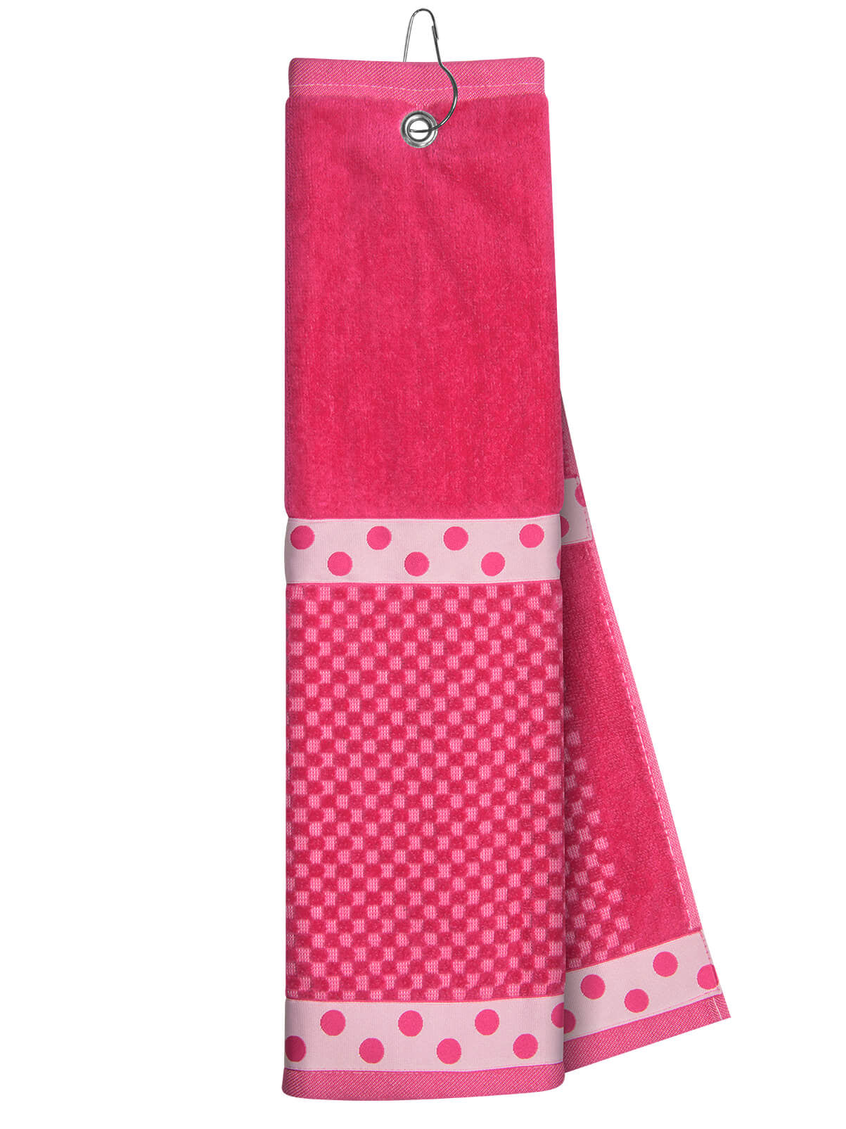 Pink Towel with Ribbon